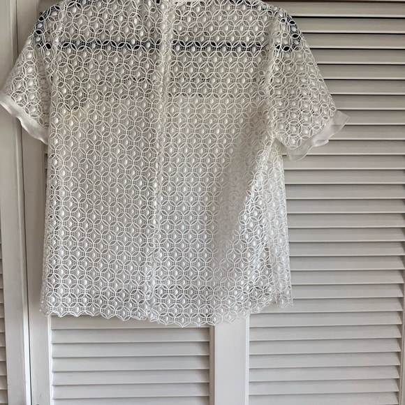 Summer lace white top - Picture 2 of 5